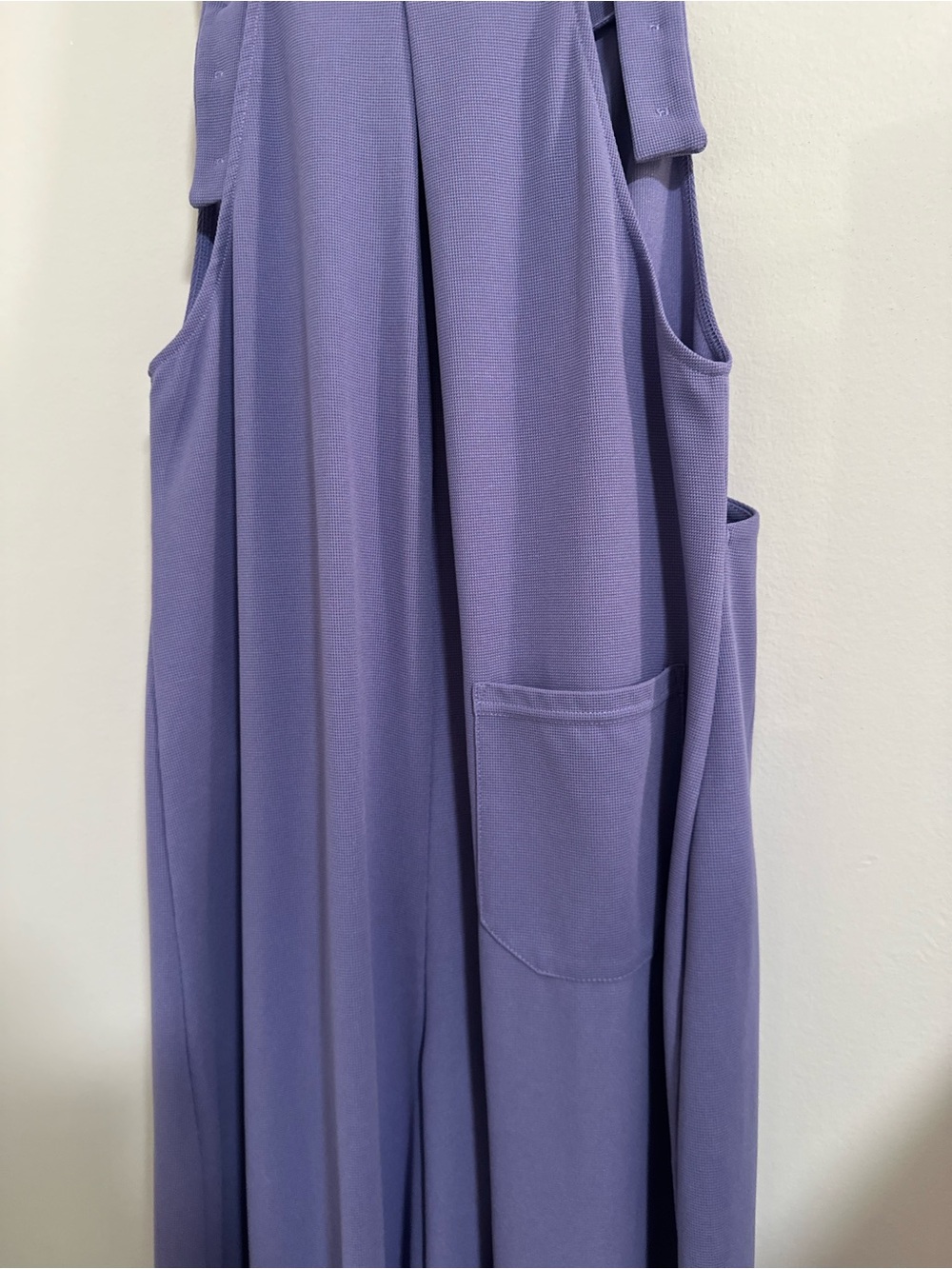 SOLD Halara Pockets Waffle Casual Overalls - Wide Leg in Mellow Purple - Picture 10 of 10
